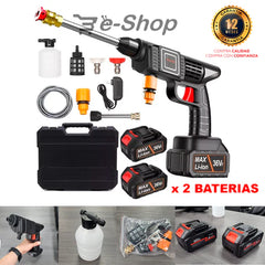 HIDROLAVADORA INALAMBRICA 48V x 2 BATERIAS